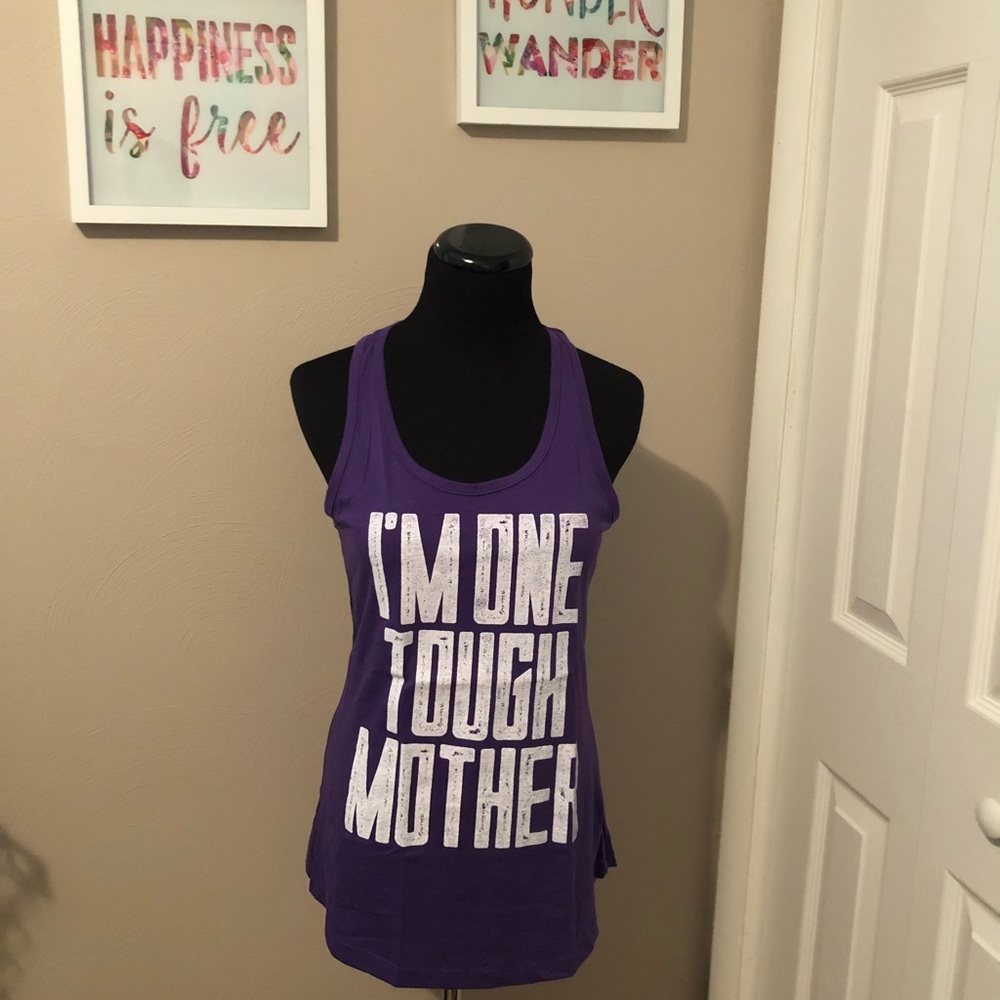 Racerback Tank One Tough Mother